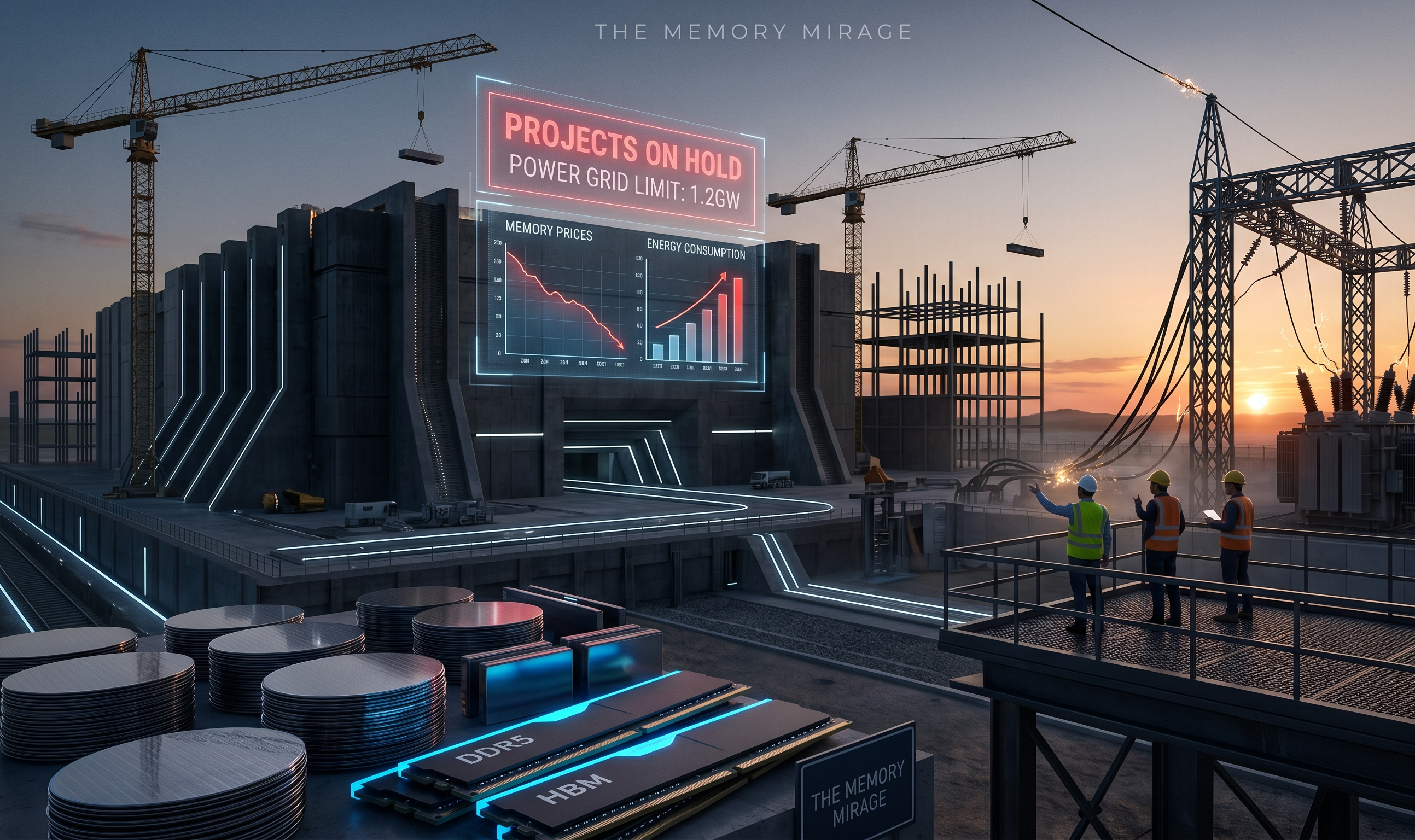 The Memory Mirage: Why Falling RAM Prices Are the Red Flag of an AI Infrastructure Stalls